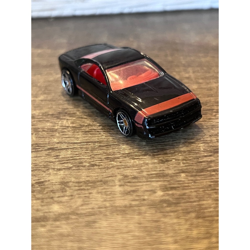 Hot Wheels 2000 Muscle Tone‎ Black And Orange Loose Die Cast Play Car EUC